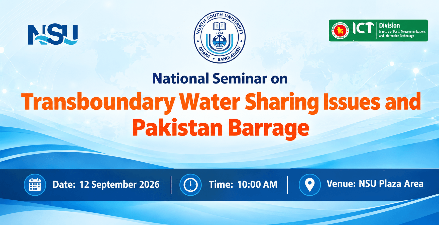 National Seminar on "Transboundary Water Sharing Issues and Padma Barrage"